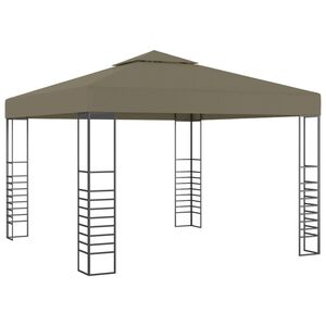 vidaXL Paviljong 3x3 m taupe 180 g/m&sup2;