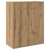 vidaXL Sk&auml;nk artisan ek 60x30x75 cm konstruerat tr&auml;