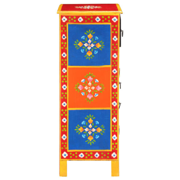 vidaXL Handm&aring;lad sk&auml;nk 60x30x75 cm massivt mangotr&auml;