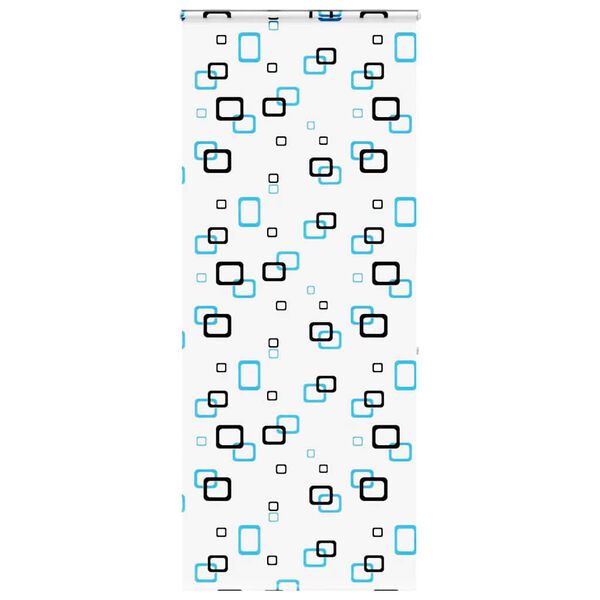 vidaXL Duschrullgardin med kassett 100x240 cm tyg bredd 96 cm