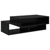 vidaXL Kaffeebord Svart Ek 105 x 50 x 32,5 cm Konstruerat tr&auml;