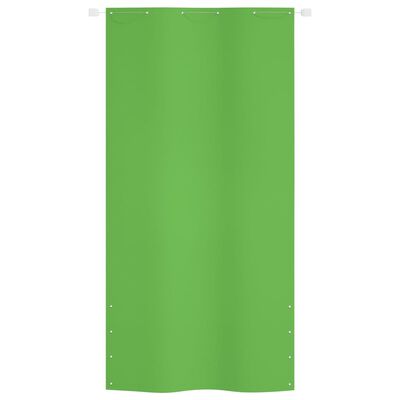 vidaXL Balkongskärm ljusgrön 120x240 cm oxfordtyg