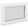 vidaXL Tilt & Turn K&auml;llarf&ouml;nster RISOR 90 x 60 cm PVC och glas