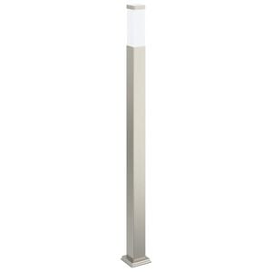 vidaXL Pollare 110 cm rostfritt st&aring;l IP44