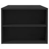 vidaXL Soffbord svart 102x55x42 cm konstruerat tr&auml;