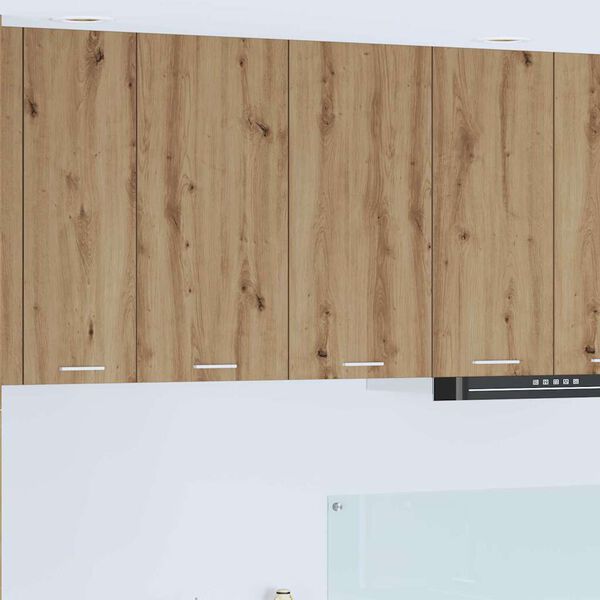 vidaXL H&auml;ngande sk&aring;p Artisan Ek 80 x 31 x 80 cm Konstruerat tr&auml;