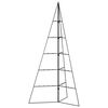 vidaXL Julgran i metall svart 100 cm