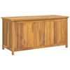 vidaXL Trädgårdslåda 114x50x58 cm massiv teak