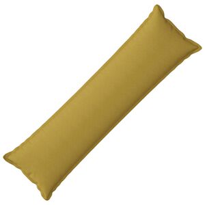vidaXL Kudd&ouml;verdrag HOUTEN Ljusgr&ouml;n 40 x 145 cm Faux Linne