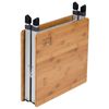 Bo-Camp Hopf&auml;llbart campingbord Richmond 70x40 cm bambu