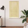 vidaXL Rullgardin med gardiner Natur 80 x 160 cm Bambu