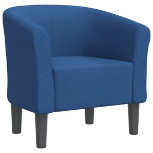 vidaXL F&aring;t&ouml;lj bl&aring; tyg