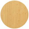 vidaXL Bordsskiva &Oslash;80x1,5 cm bambu