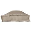 vidaXL Pallkuddset 2 pcs Taupe 180 x 40 x 8 cm Oxford Tyg