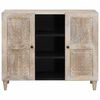 vidaXL Sideboard Vit 33,5 x 90 x 75 cm
