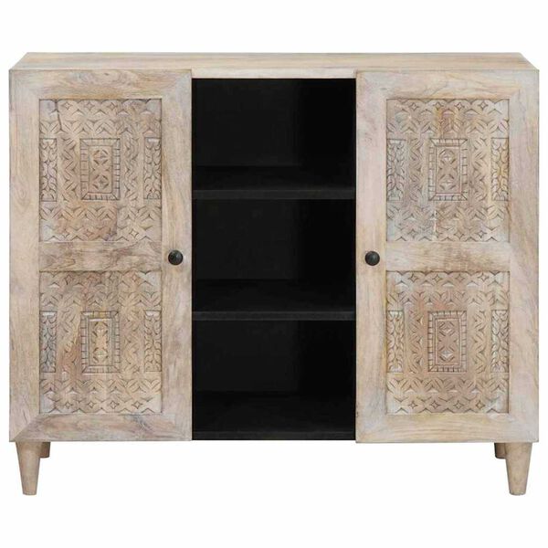 vidaXL Sideboard Vit 33,5 x 90 x 75 cm