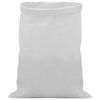 vidaXL V&auml;vda s&auml;ckar 100 st Vit 50 x 80 cm PP