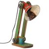 vidaXL Skrivbordslampa 25 W flerf&auml;rgad 23x13x52 cm E27