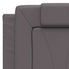 vidaXL Bed Frame "Viana" without Mattress Grey 140x200 cm Faux Leather
