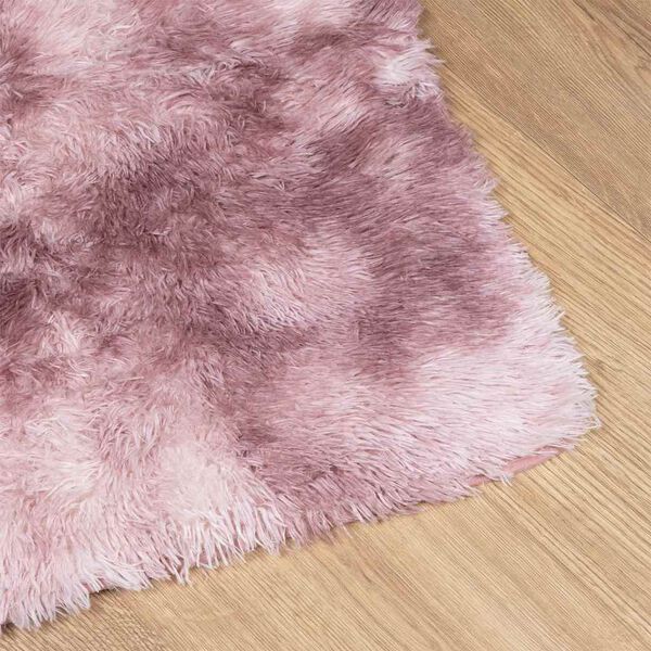 vidaXL Ryamatta med lång lugg NAVARRA dammig rosa 60x100 cm polyester