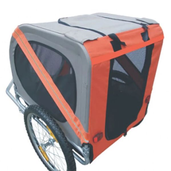 vidaXL Hundcykelvagn orange