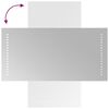 vidaXL Badrumsspegel LED 30x60 cm