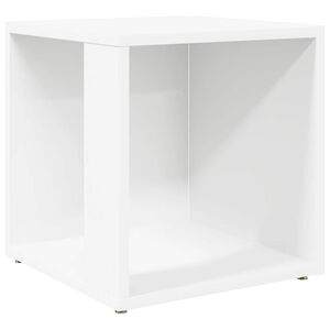 vidaXL Sidobord vit 33x33x34,5 cm konstruerat tr&auml;