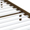 vidaXL Sängram honungsbrun massiv furu 200x200 cm