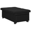 vidaXL Pull Out Sofa Bed Svart 194 x 50 x 82 cm tyg