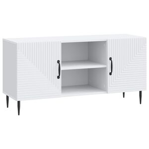 vidaXL TV-sk&aring;p Vit 102 x 34,5 x 50 cm Konstruerat tr&auml;