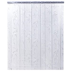 vidaXL F&ouml;nsterfilm frostad bambu 45x500 cm PVC