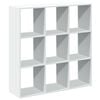 vidaXL Bokhylla/Rumsavdelare vit 102x29x103,5 cm konstruerat tr&auml;