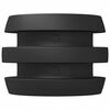 vidaXL Foosball Bord Bumpers 16 st Svart 3 x 3 x 2 cm TPE