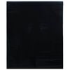 vidaXL F&ouml;nsterfilm statisk frostad frostad svart 60x500 cm PVC