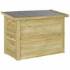 vidaXL F&ouml;rvaringsl&aring;da Impregnerat furutr&auml; 80 x 44,5 x 57,5 cm