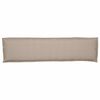 vidaXL Pallkuddset 2 pcs Taupe 150 x 40 x 8 cm Oxford Tyg