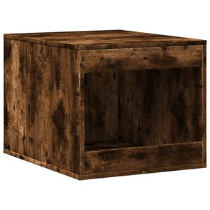 vidaXL Sk&aring;p f&ouml;r kattl&aring;da r&ouml;kf&auml;rgad ek 47x59x42 cm konstruerat tr&auml;