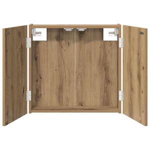 vidaXL Darttavla Sk&aring;p Artisan-ek 56 x 12 x 53,5 cm Konstruerat tr&auml;