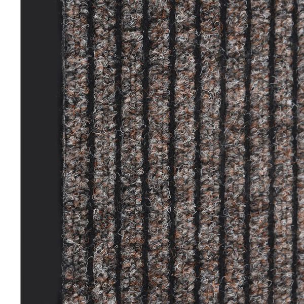 vidaXL Dörrmatta beigerandig 40x60 cm