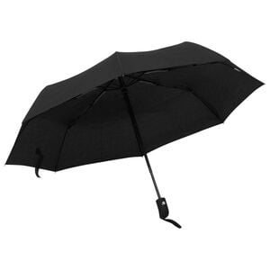 vidaXL Paraply automatisk hopf&auml;llbart svart 95 cm