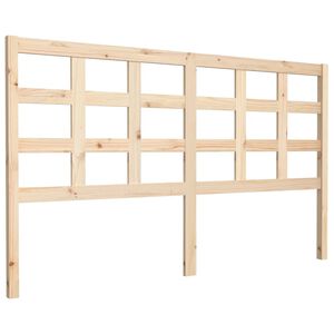 vidaXL S&auml;nggavel 165,5x4x100 cm massiv furu