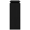 vidaXL Konsolbord Svart Ek 80 x 30 x 102 cm Konstruerat tr&auml;