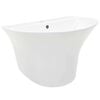 vidaXL Handfat Vit 56 x 48 x 42 cm Glaserad keramik