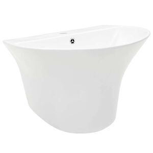 vidaXL Handfat Vit 56 x 48 x 42 cm Glaserad keramik