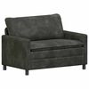 vidaXL Soffa Antracit 126 x 81 x 87,5 cm Polyester