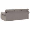 vidaXL Soffa 180cm Taupe Metall