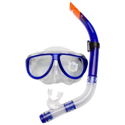 Waimea Dykmask med snorkel koboltblå 88DI