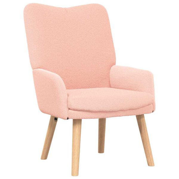 vidaXL Avkopplande stol Rosa 63 x 67 x 94 cm tyg