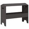 vidaXL Fodertrog f&ouml;r boskap Svart 79 x 35 x 62 cm 15 kg