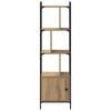 vidaXL Bokhylla Artisan Ek 44,5 x 30 x 154,5 cm Konstruerat trä